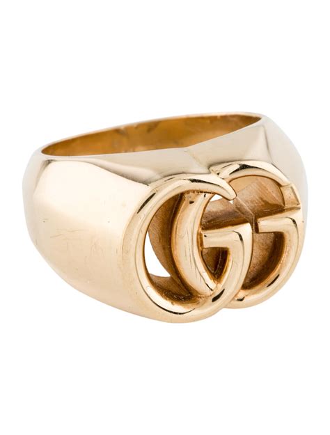 are gucci rings real gold|gold plated Gucci trademark ring.